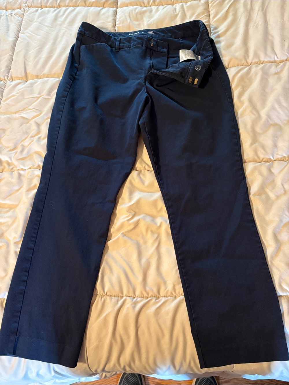 Old Navy Pixie High-Rise Pants in Dark Navy